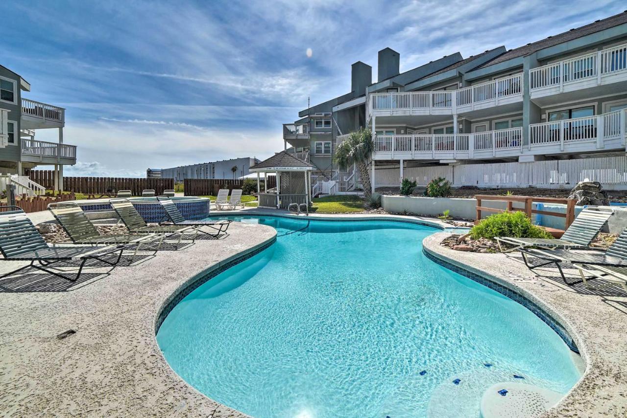 Port Aransas Condo With Outdoor Pool - Pets Welcome! Mustang Beach Eksteriør bilde